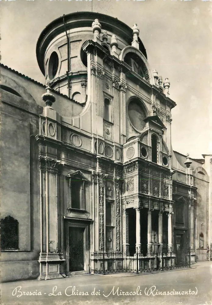 Brescia - A Igreja dos Milagres (Renascimento) — Editor F. Micheletti, n° 03531 - Frente