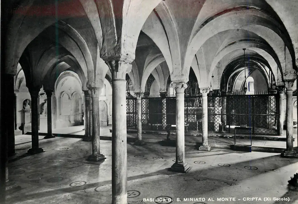 Bazylika S. Miniato al Monte - Krypta (XI wiek) - Awers