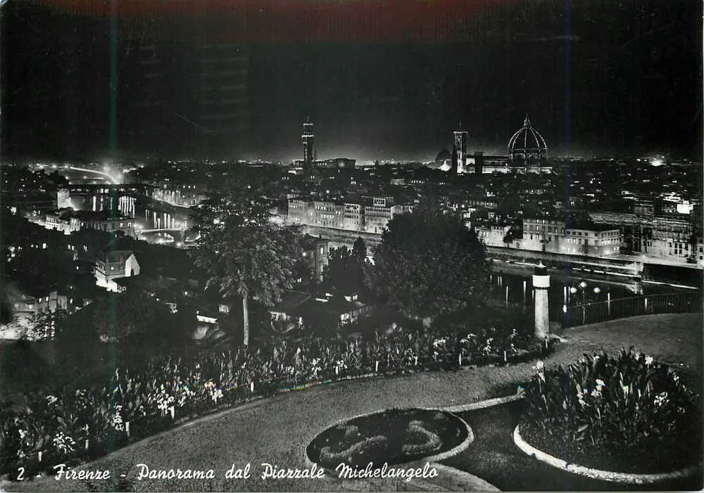 Firenze - Panorama z Piazzale Michelangelo — Vera Fotografia, n°2 - Awers