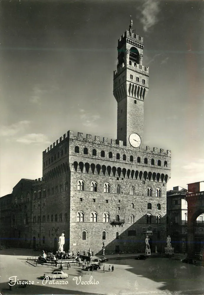 Florença - Palazzo Vecchio — Vera Fotografia - 702 - Frente