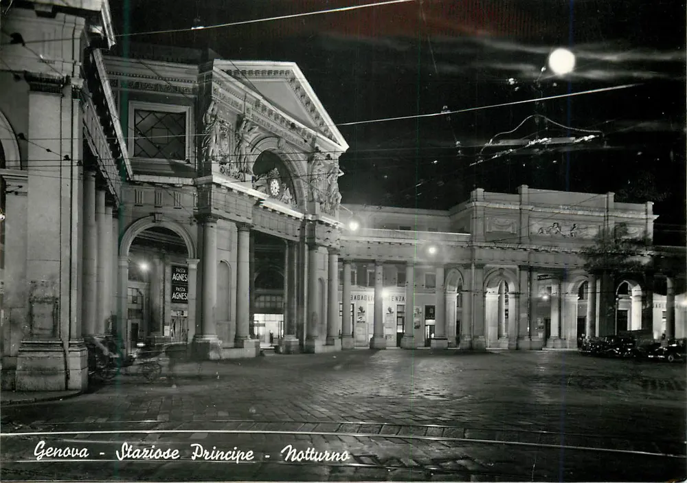 Genova - Stazione Principe - Notturono - Vorderseite