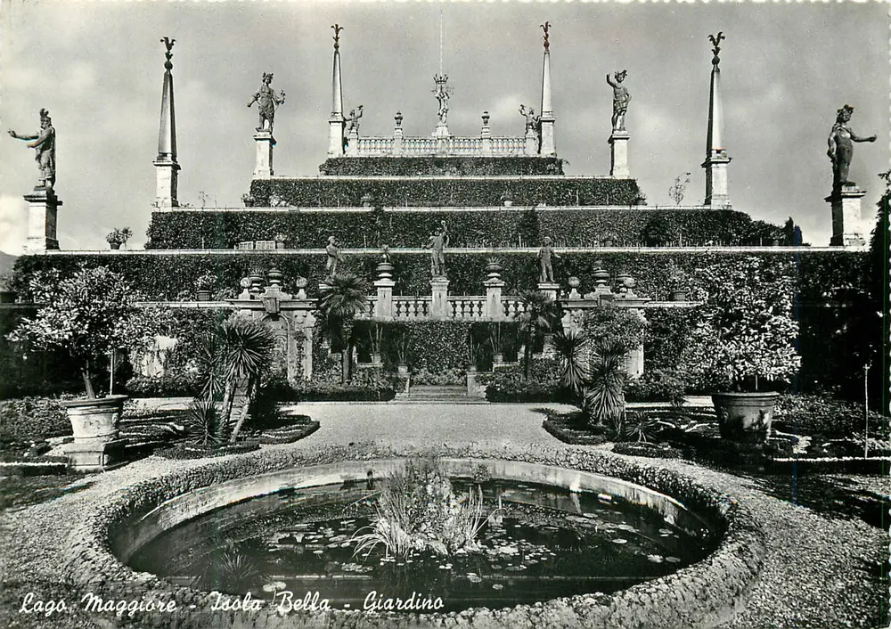 Lago Maggiore - Isola Bella - Giardino — Vera Fotografia, Milano - Recto