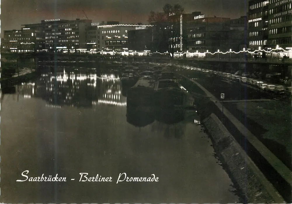 Saarbrücken - Berliner Promenade — Éditeur Eckle Photographie, N° 27 - Recto