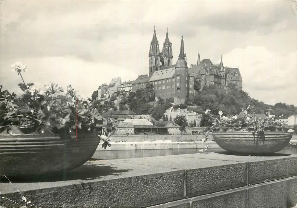 Meissen/Elbe — Albrechtsburg en Dom — Kunstverlag Reinhard Rothe (F. Münchbach) - Voorkant