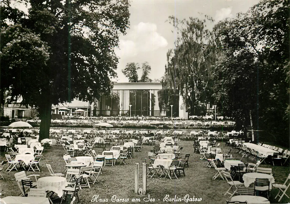 Haus Carow am See — Berlin-Gatow — Graphische Kunstanstalt Max O'Brien - Anverso