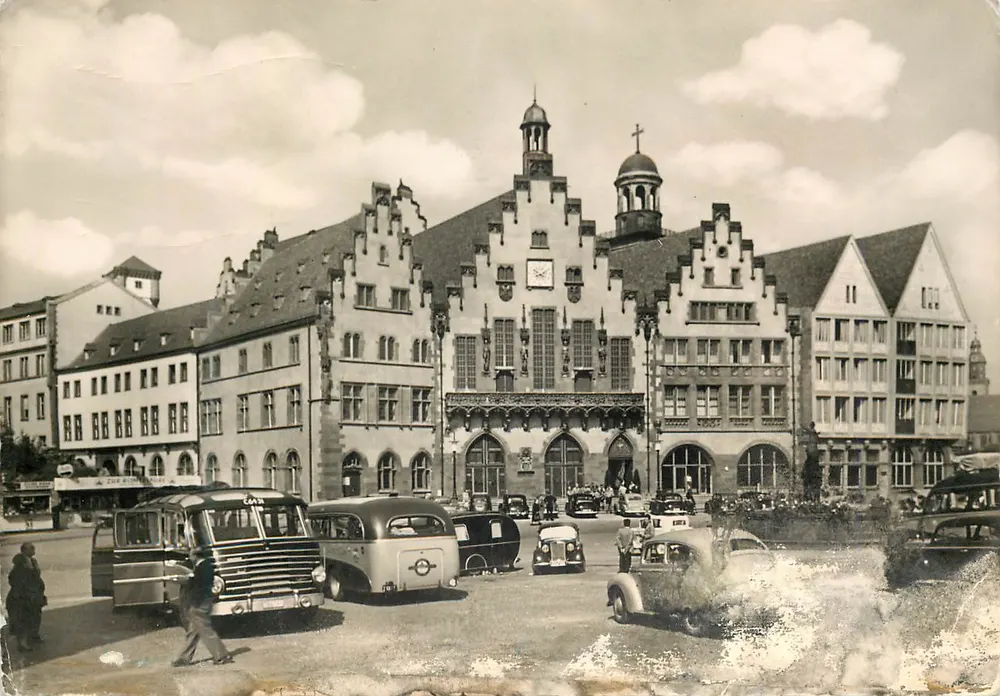 Frankfurt a.M. O Römer — editor Nagel, n° 4537 D - Frente