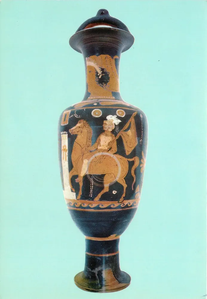 Vaso campaniano — época antiga — editor Gerlando Di Leo, n°48 - Frente