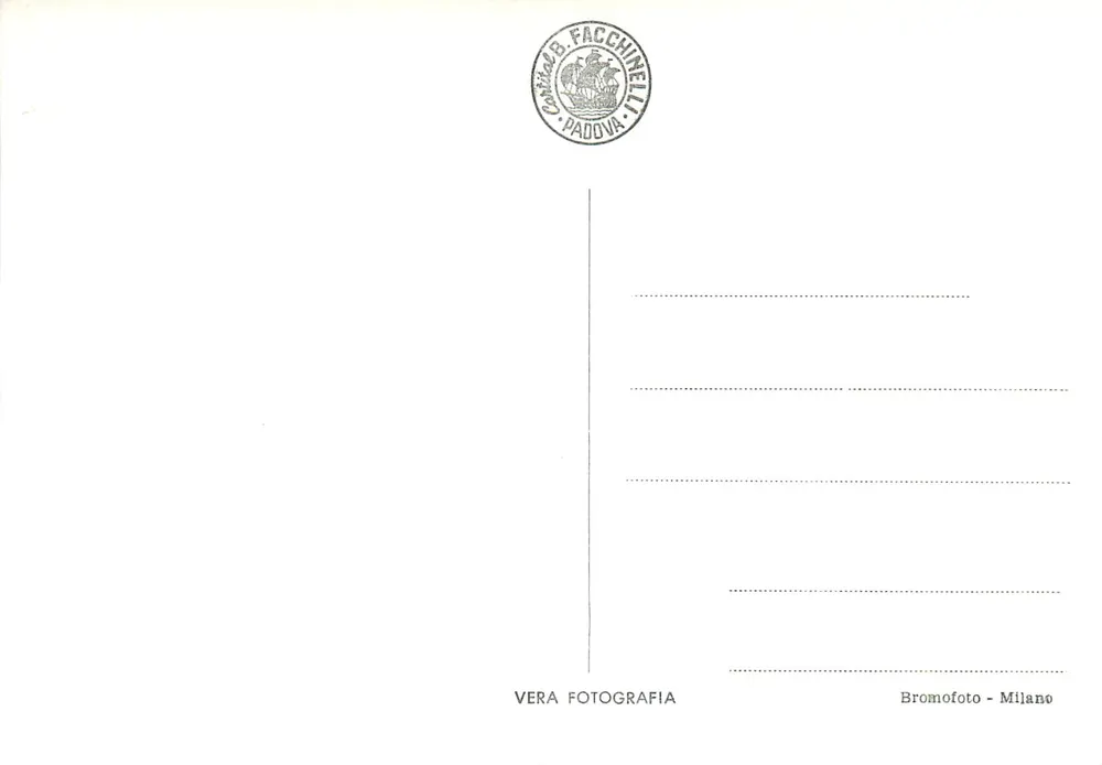 Arquà Petrarca (Padova) — Casa de Petrarcha — editor VERA FOTOGRAFIA - Verso