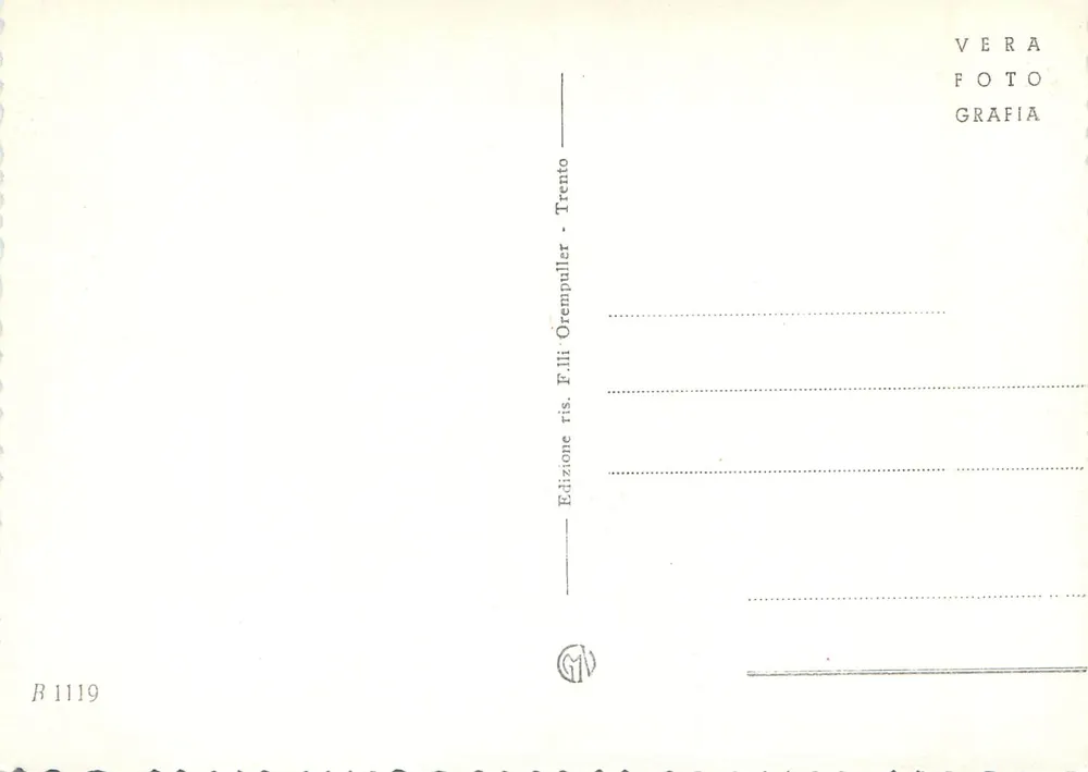 Riva del Garda - Gardesana Occidentale — Tunnel — Edizione F.lli Örempuller, Trento - Verso
