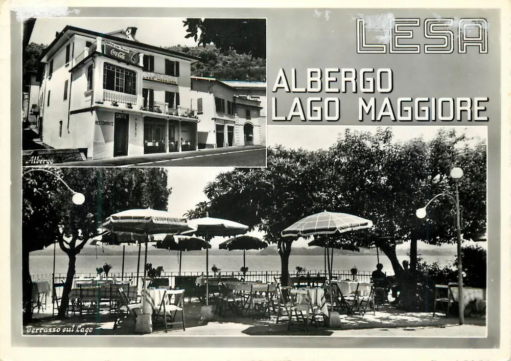 Lesa — Albergo Lago Maggiore — Albergo Ristorante - Voorkant
