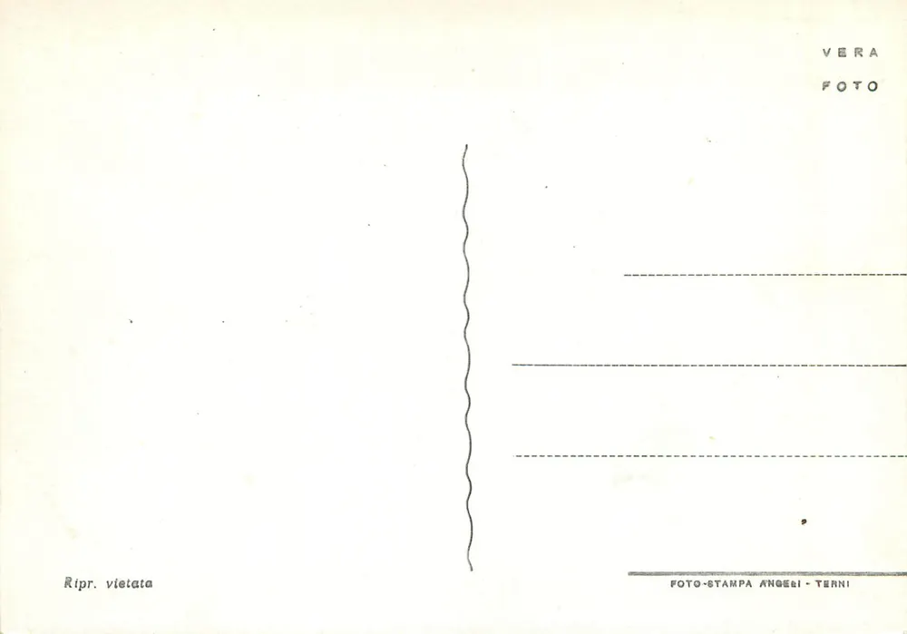 Petugia - Oratório de S. Bernardino — editor FOTO-STAMPA ANGELI - TERNI, n° 24 - Verso