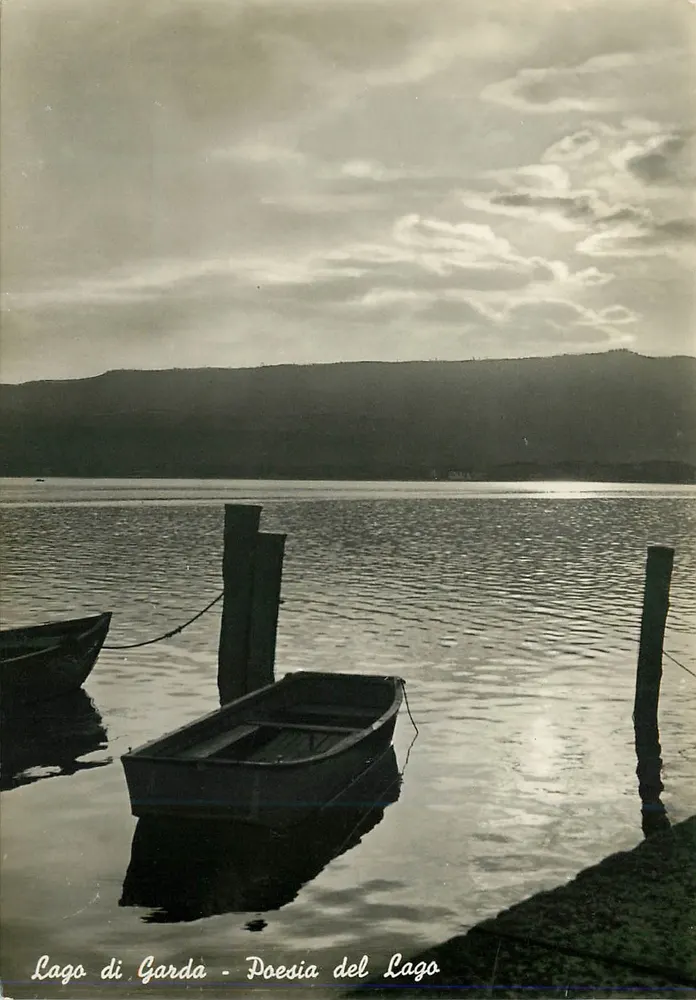 Lago di Garda - Poesie des Sees — Ed. M. Rossi, Brescia - Vorderseite