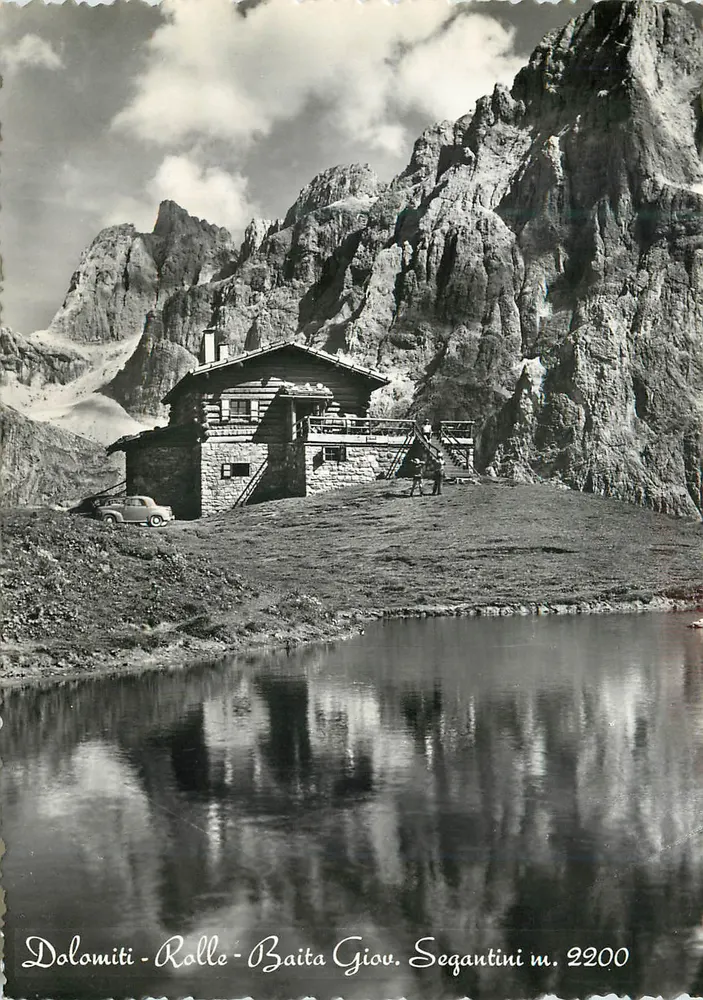 Dolomitas - Ralle - Baita Giov. Segantini m. 2200 — edição Nanni Gadenz - Frente