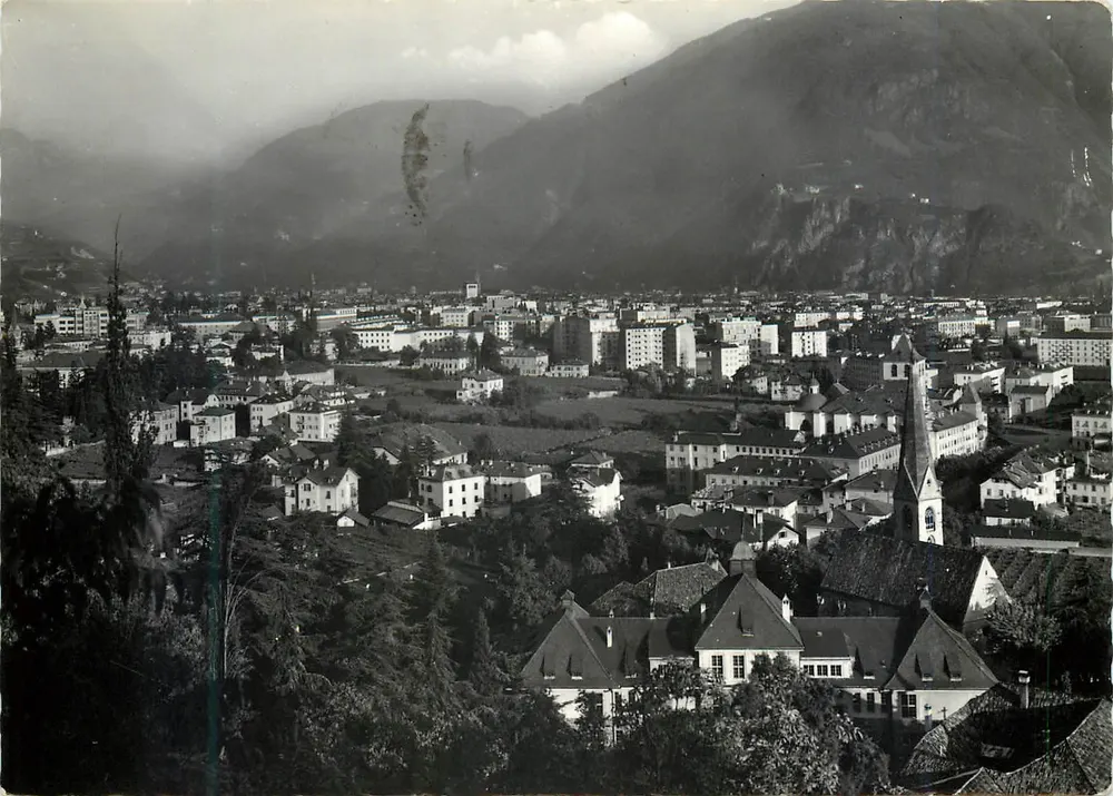 Bolzano — panorama depuis la Promenade Guncina — éd. Rinup n°36430 - Recto