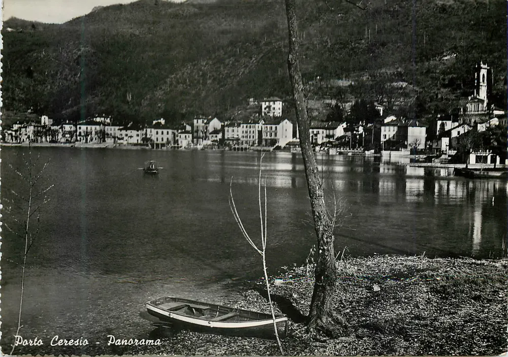 Porto Ceresio — Panorama — Fotocelere - Torino - Frente