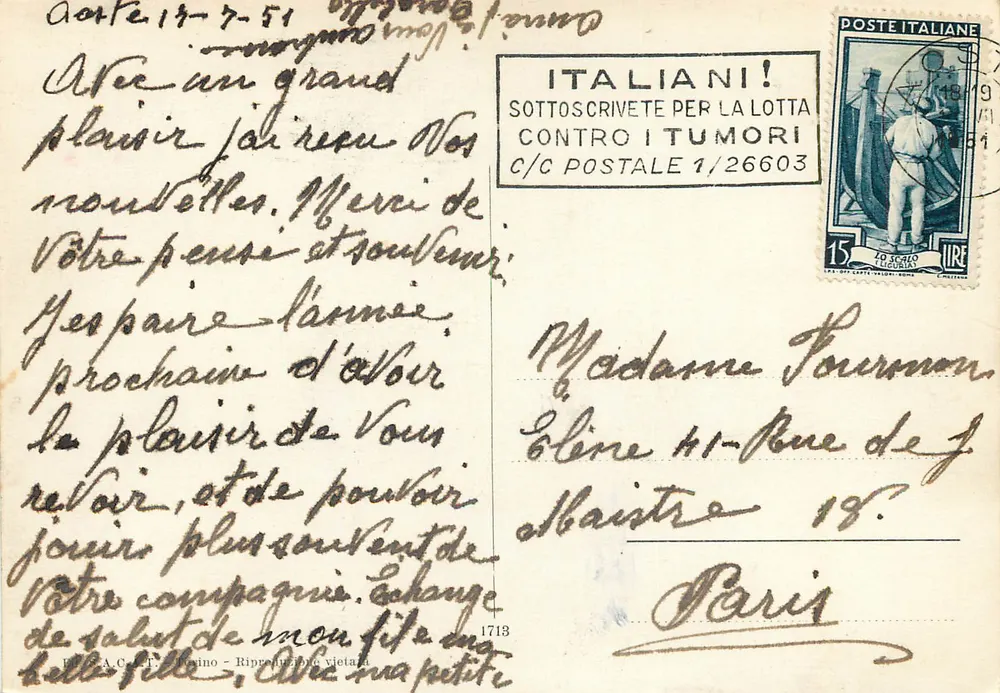 Il Rutor in inverno — vista da La Thuile — editore A.C. T. Minino - Verso