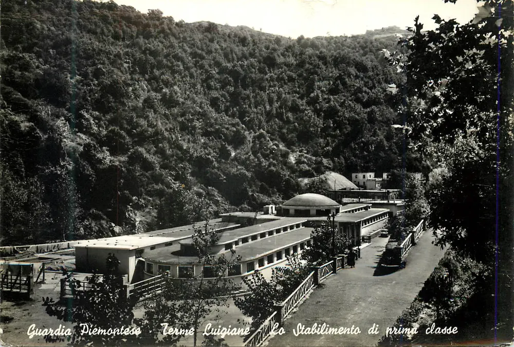 Guardia Piemontese - Die Luigiane Thermen - Das Erste-Klasse-Etablissement - Vorderseite