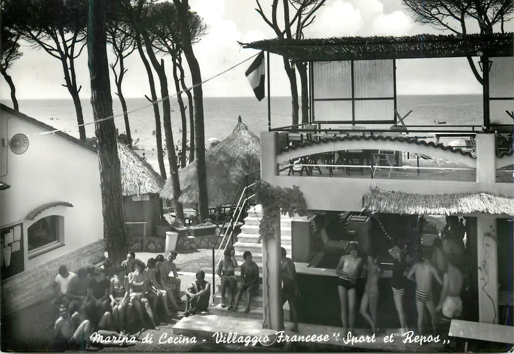 Marina di Cecina - Französischer Ort 'Sport et Repos' — Verlag Fotoparida, Terni - Vorderseite