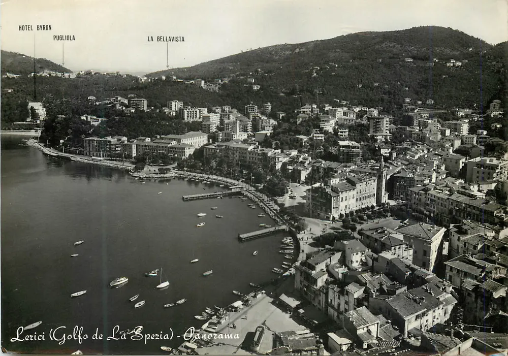 Lerici (Golfo de La Spezia) - Panorama — Editor B.S.N. n° 599 - Frente