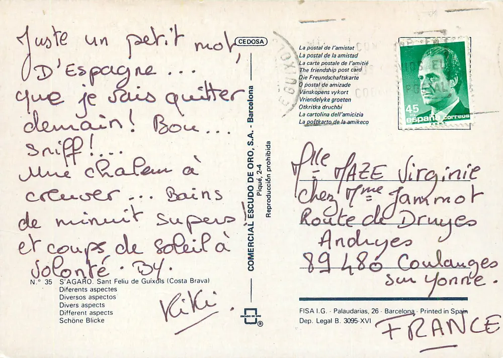 S'AGARO — Diverses aspects — COMERCIAL ESCUDO DE ORO, S.A. N° 35 - Rückseite