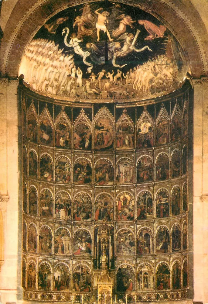 Katedra Stara — Stara Katedra — Salamanca — Wydawca Fournier-Vitoria - Awers