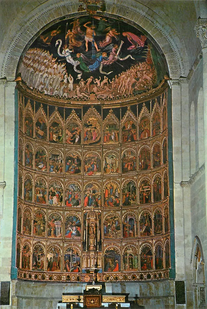 Salamanca - Retablo de la Catedral Vieja — éditeur Salvador Barrueco, n°76 - Recto