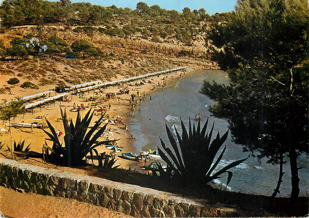 Salou (Tarragone) — détail de la plage — éditeur Segeste, n° 506 - Recto