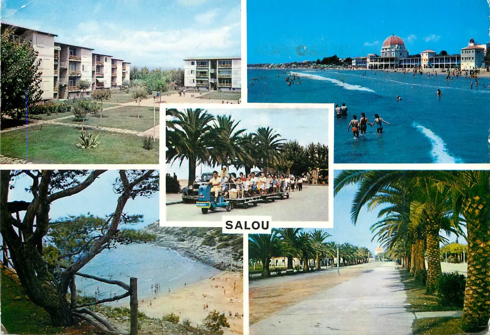 Salou (Costa Dorada) — vue panoramique — Fotografías Color Puig-Ferrán, série II n°50.036 - Frente