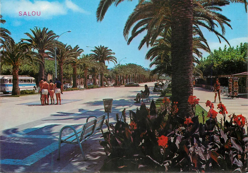 Salou (Costa Dorada) — Promenade Jaime I — Edições Jaime Weg, n° 136 - Frente