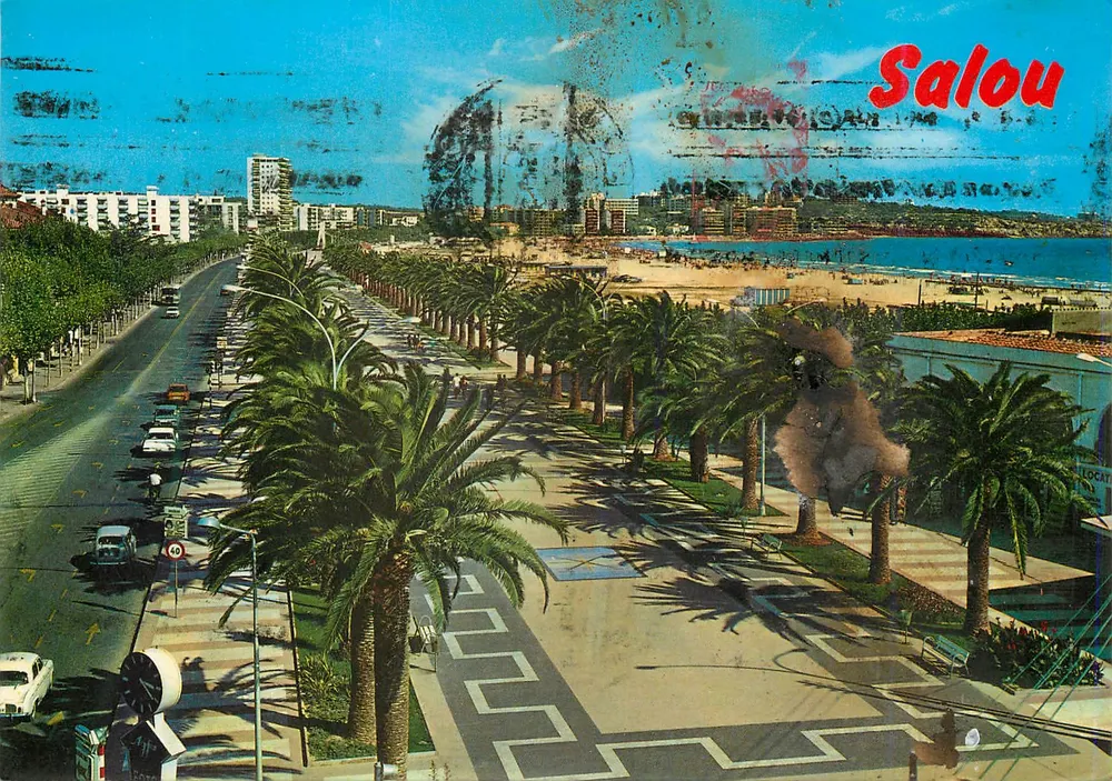 Salou — Promenade de Jaime I — Photo Color Raymond, Tarragone - Recto
