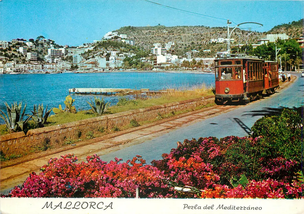 Mallorca — Perla do Mediterrâneo — Edições Ro-Foto, n° 1075 - Frente