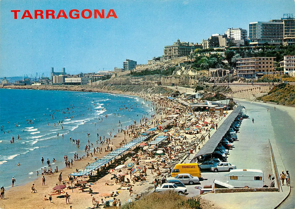 Tarragona — Praia do Milagre — Postales 'LA GOLONDRIANA' n°533 - Frente
