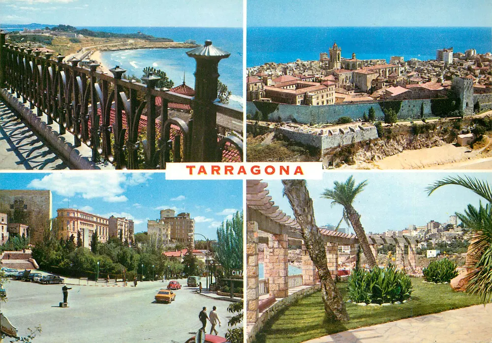 Tarragone — Costa Dorada — divers aspects de la ville — Photo color RAYMOND - Recto