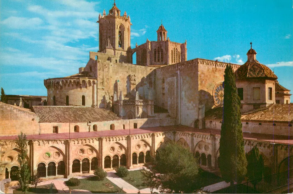Kathedrale - Cloister-Garten und Turm — Tarragona, Costa Dorada — Éditeur RAYMOND, n°16 - Vorderseite