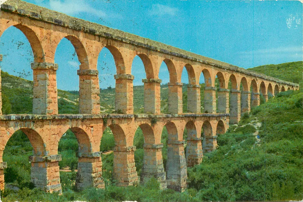 Aqueduto Romano — Tarragone — Edições Raymond, n°1 - Frente