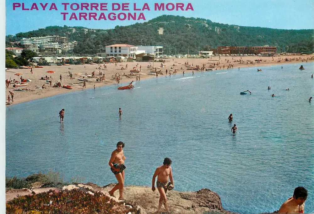Praia Torre de la Mora — Tarragona — Editor: Fotó Segú Chinchilla, n° 631 - Frente