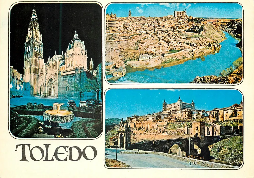 Toledo — visão dos principais monumentos e concepções estilo mourisco — L. Arribas Maure - Frente