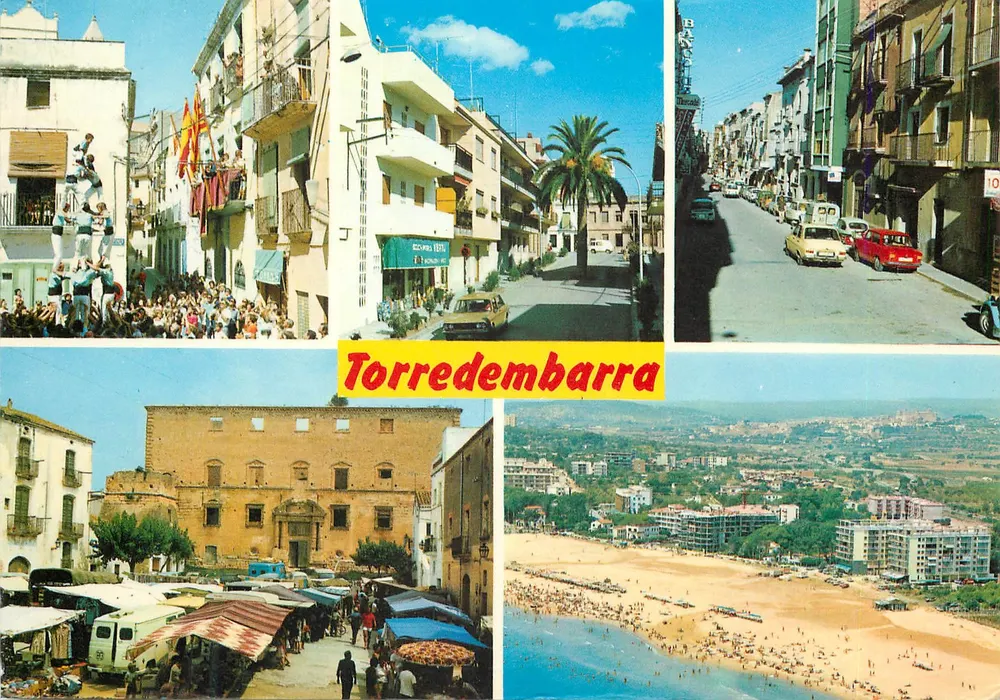 Torredembarra — verschiedene Ansichten — Photo color RAYMOND - Vorderseite