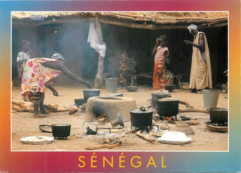Familiekoken — Senegal — Gedrukt in Frankrijk, n°47 - Voorkant