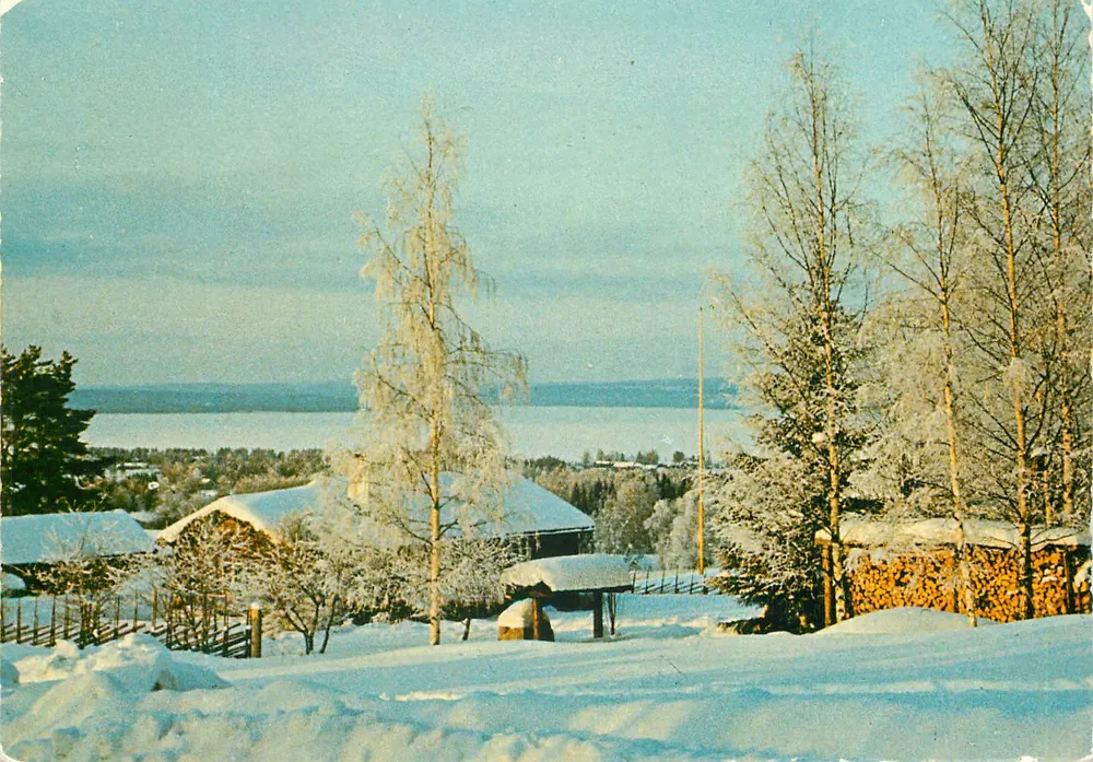 Winterblick auf Dalarna — Schweden — Gerharbs For saljnings AB, D-16-367 - Vorderseite