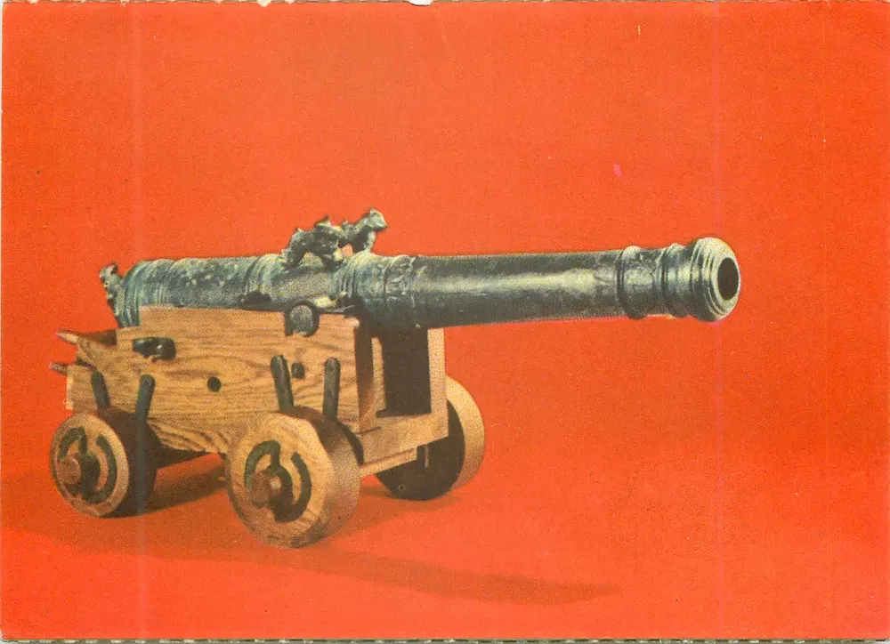 Canon de la Wasa — modèle — Bergensons Lito AB - Recto
