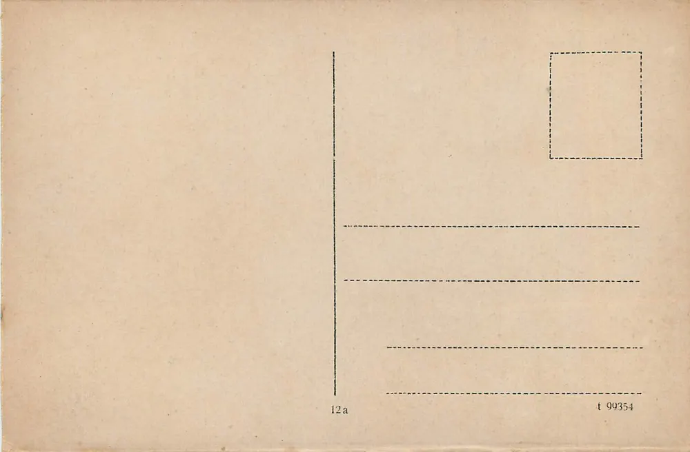 Frankfurt a.M. — Festhalle — editor desconhecido, número de série 12a - Verso