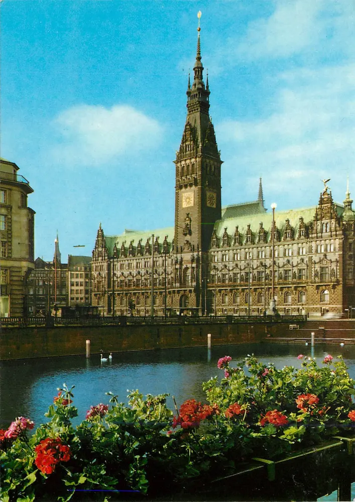 Hamburgo — Rathaus — editor Horsten & Verlag GmbH, n° 1710 - Frente