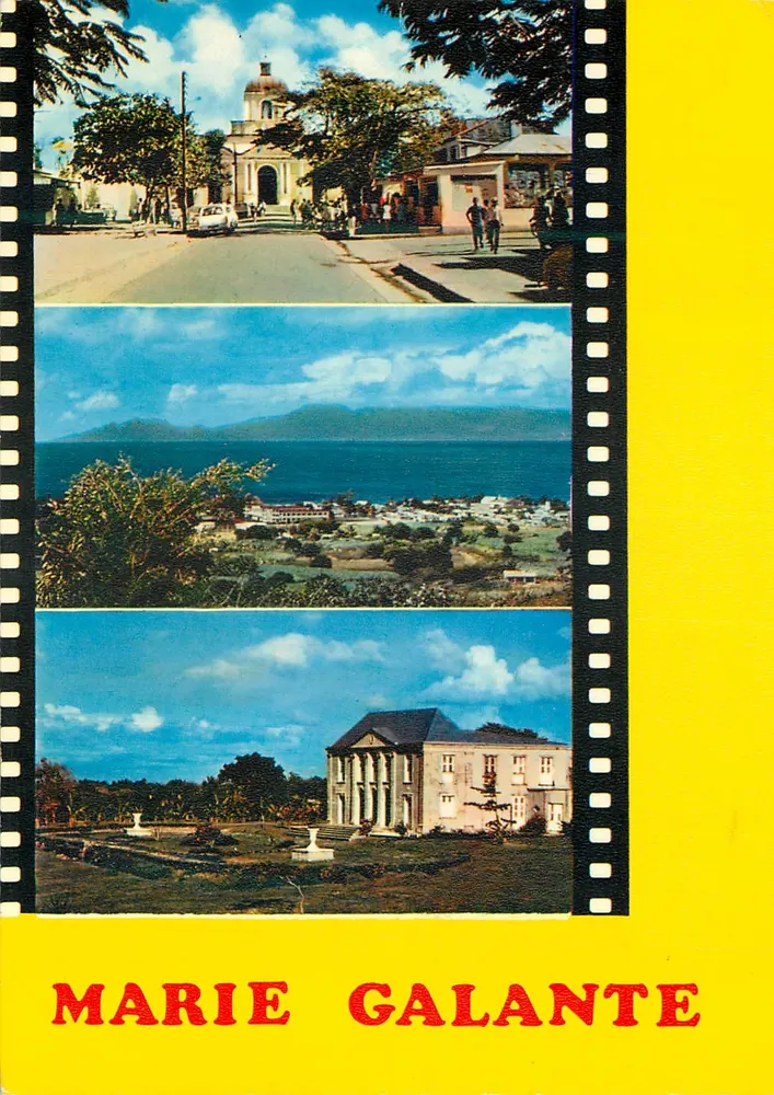 Marie-Galante — panoramic view — Mexichrome, no. 199 - Front