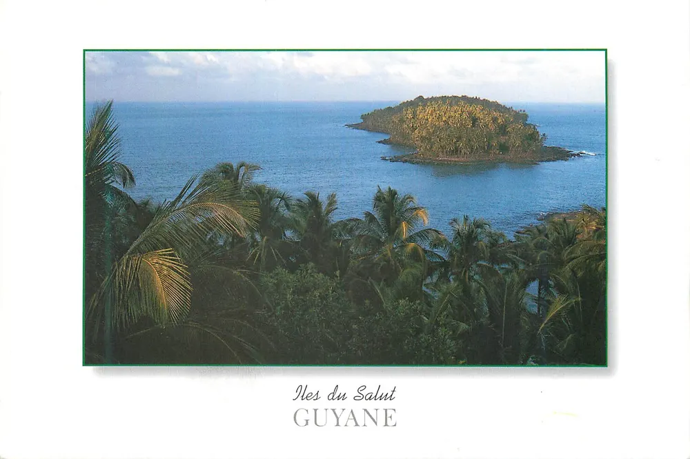 Wyspy Odpuszczenia — Gujana — Wydawnictwo Thierry Montford - Awers