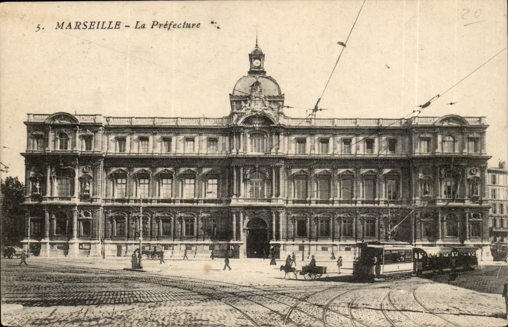 Marseille - A Prefeitura — editor Dugommier, n°5 - Frente