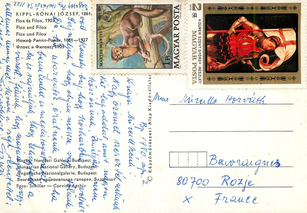 Femme assise dans un fauteuil — intérieur — Rippl-Rónai József, 1903 - Verso