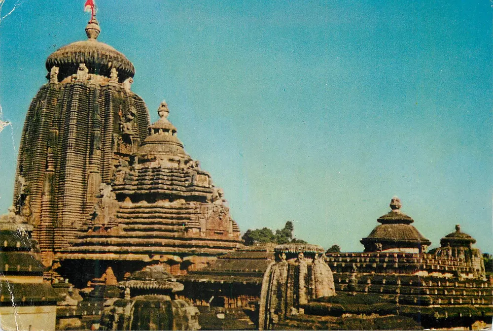 लिंगराज मंदिर — भुवनेश्वर — प्रकाशक वाकिल्स, श्रृंखला ईआर 013 - आगे