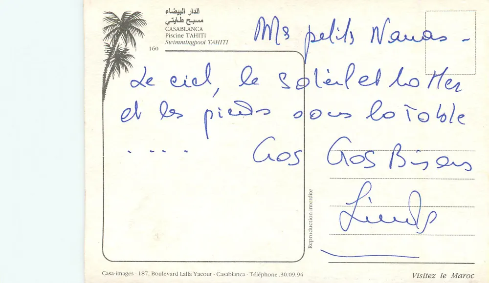 Piscine Tahiti — Casablanca — Casa-images - Verso