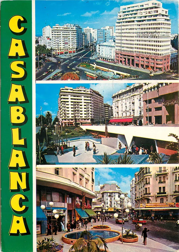 Casablanca — vista panorâmica — Foto ITTAA - Frente
